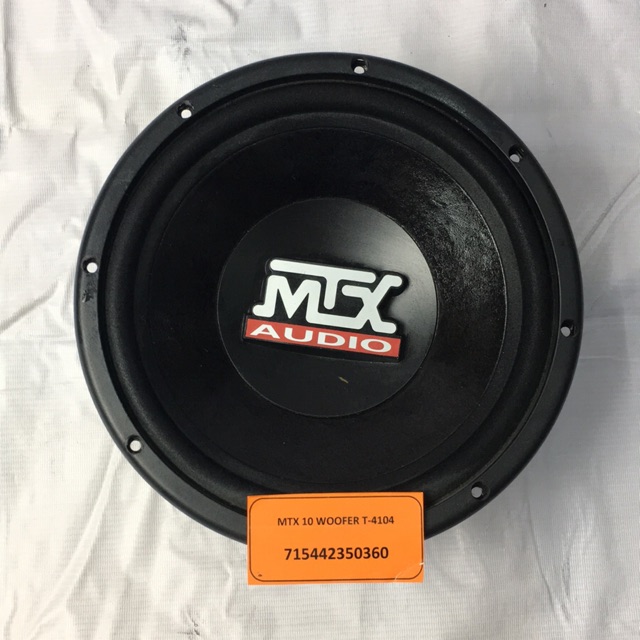 mtx subs 10 inch