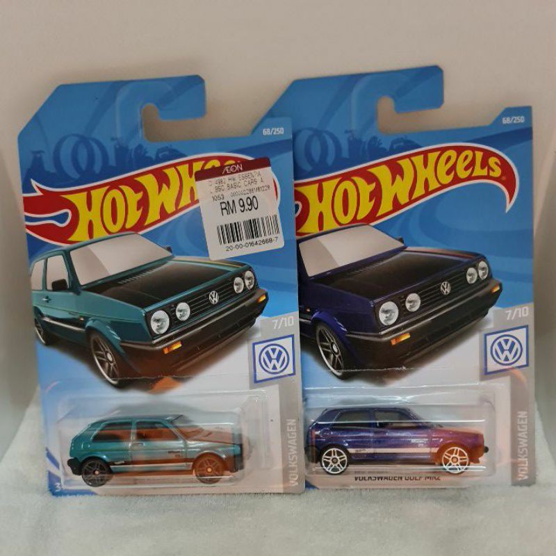 Hotwheels Volkswagen Golf MK2 | Shopee Malaysia