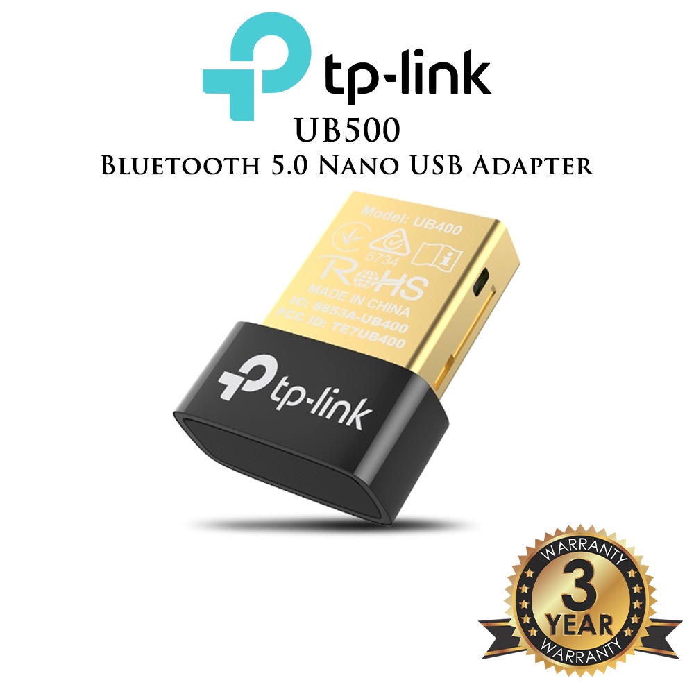 TPLink UB400 Wireless Bluetooth 4.0 Nano USB Adapter For Desktop Laptop Dongle Supports Windows