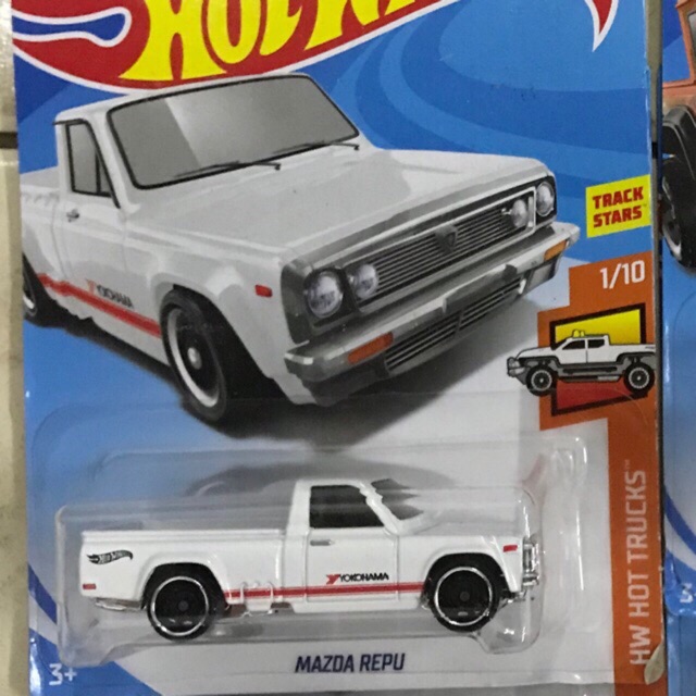 hot wheels mazda repu white