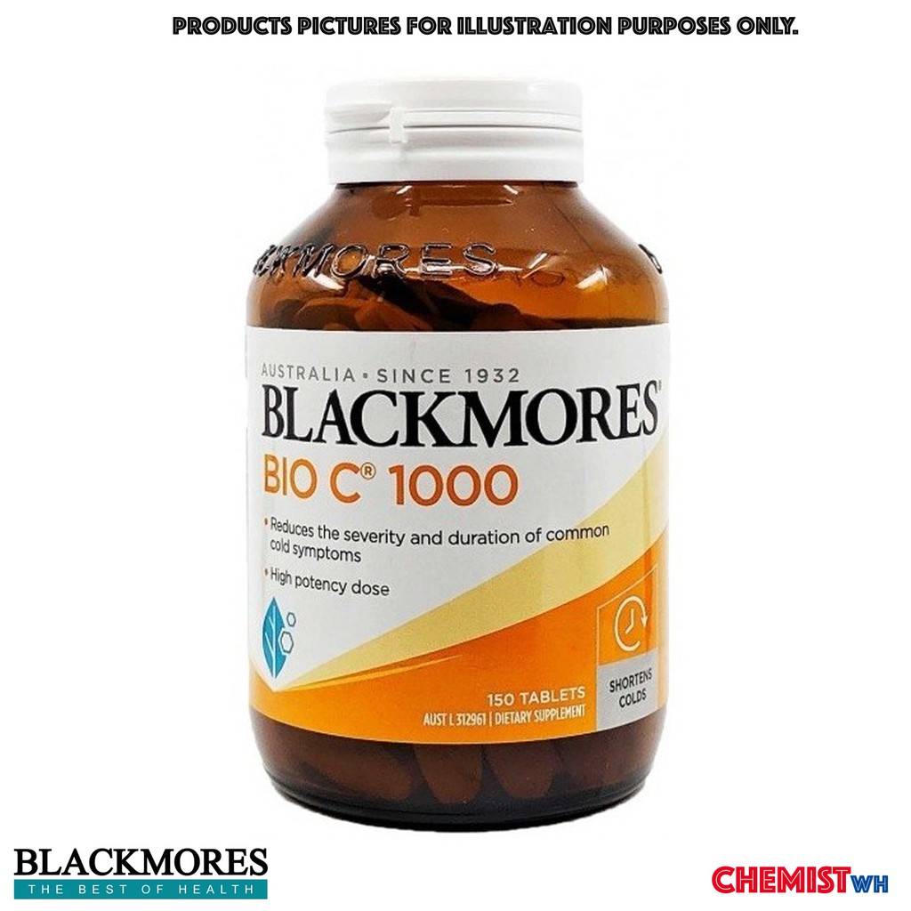 100 Authentic Blackmores Bio C 1000mg 150 Tablets Shopee Malaysia