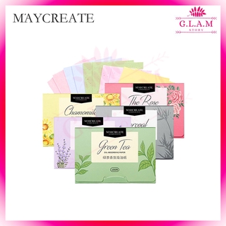 MayCreate 100Pcs Facial Tissue Papers Oil Absorbing Control [GLAM]