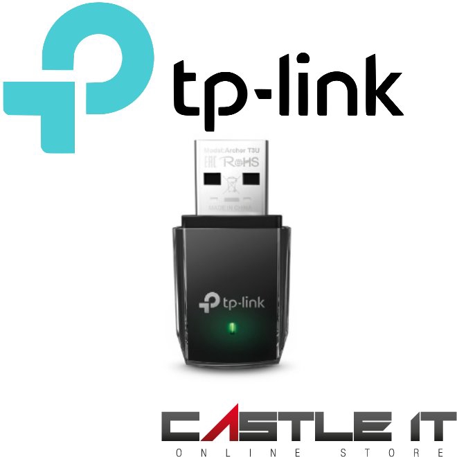 TP-LINK Archer T3U AC1300 Mini Wireless MU-MIMO USB WiFi Adapter Dual ...