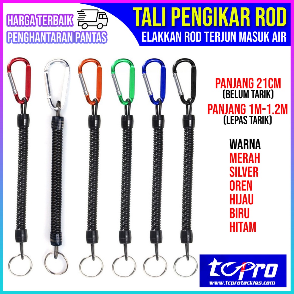 Tali Pengikat Rod Joran Safety Rope Wire Lanyard Pliers Chain ...