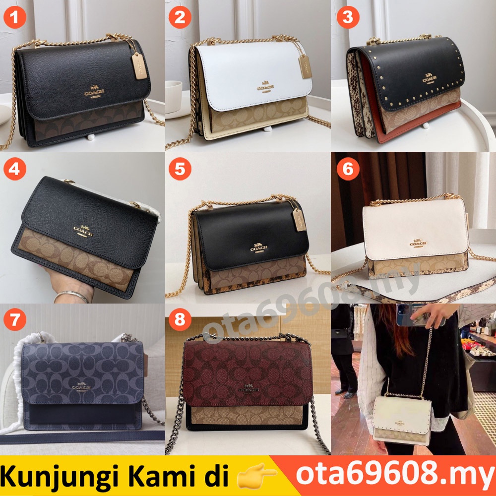 Coach 91019 90400 1424 91134 6168 Klare Crossbody Chain Bag Snakeskin  Signature Women Shoulder Sling Beg F91019 F90400 C1424 F91134 C6168 |  Shopee Malaysia