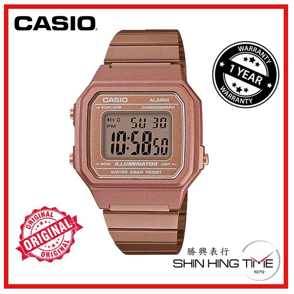 casio b650wc rose gold