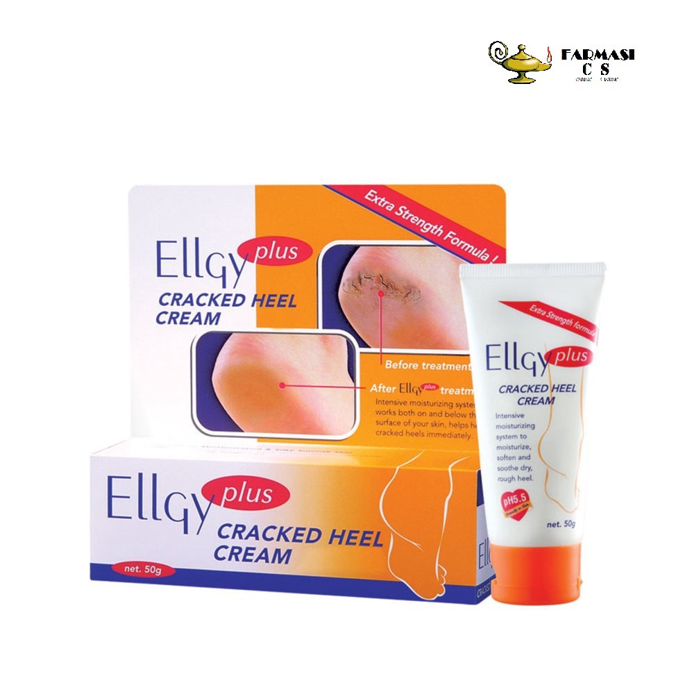 Ellgy Plus Cracked Heel Cream 50g EXP01/2024 Shopee Malaysia