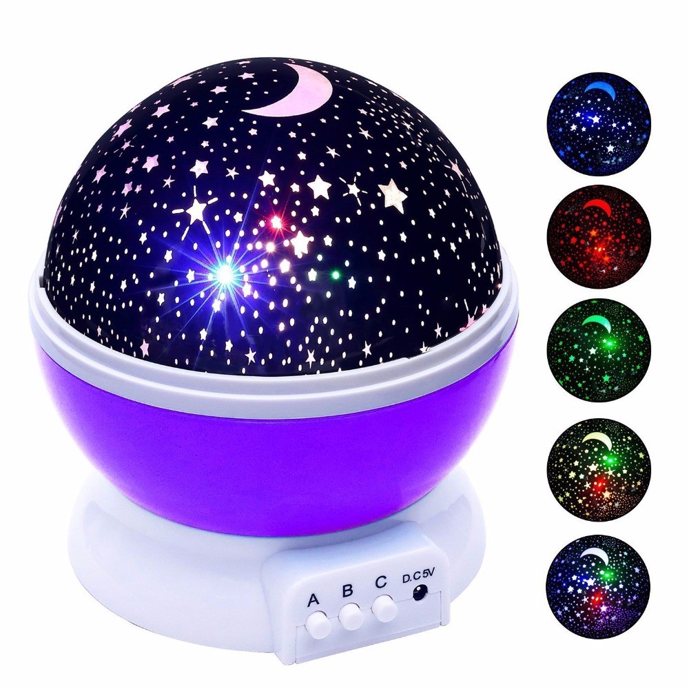 Stars Starry Sky Led Night Light Projector Moon Novelty Table Night Bedroom Lamp Shopee Malaysia