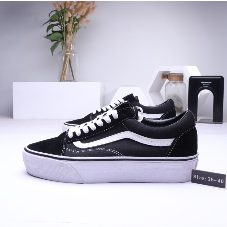 thick sole vans slip on