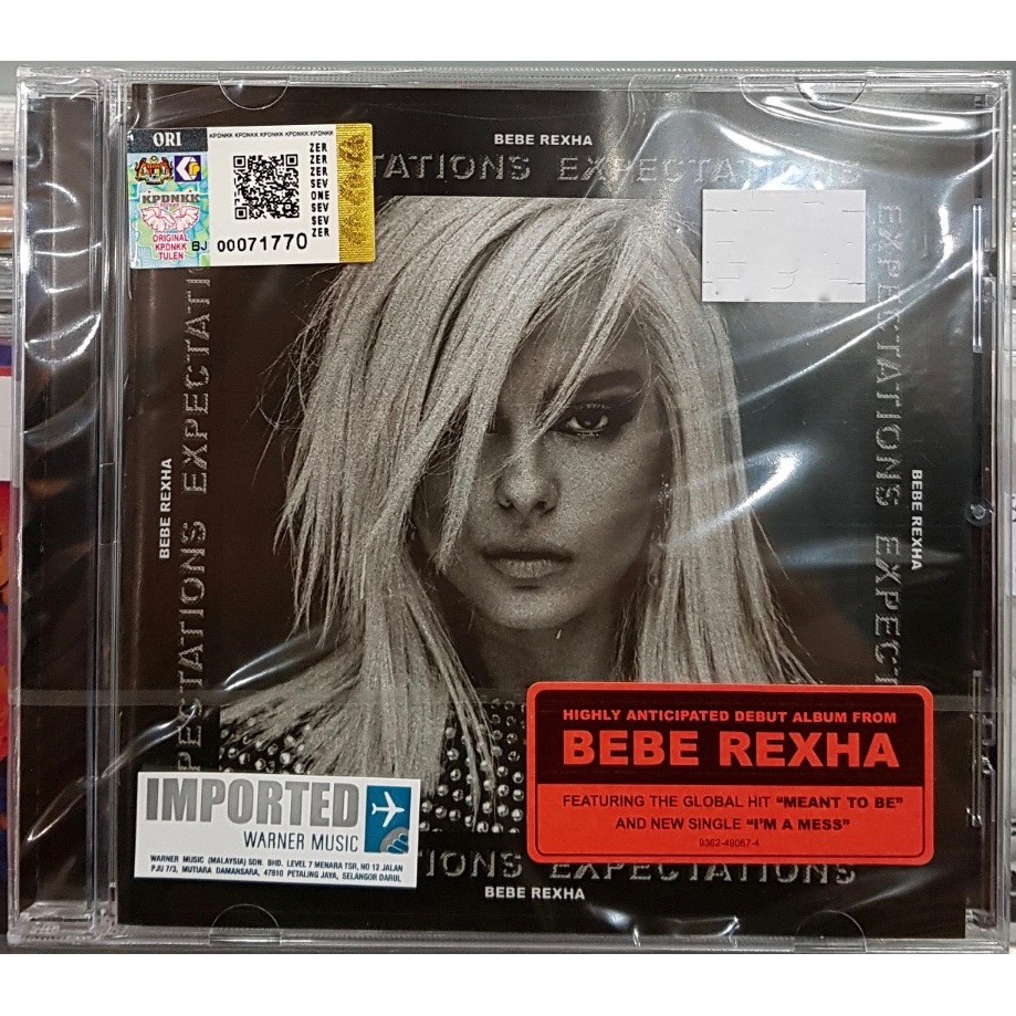 Bebe Rexha Expectations Cd Shopee Malaysia