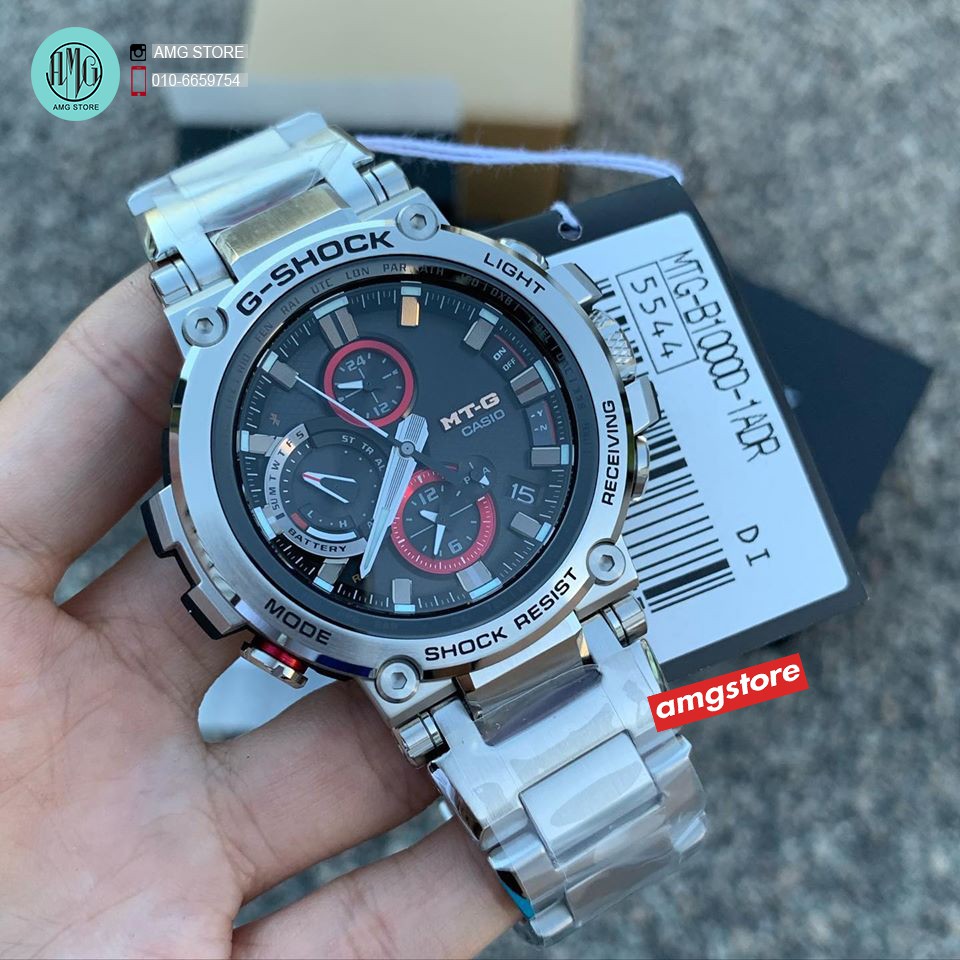 Mtg B1000d 1a Casio G Shock S Steel Sapphire Glass Shopee Malaysia