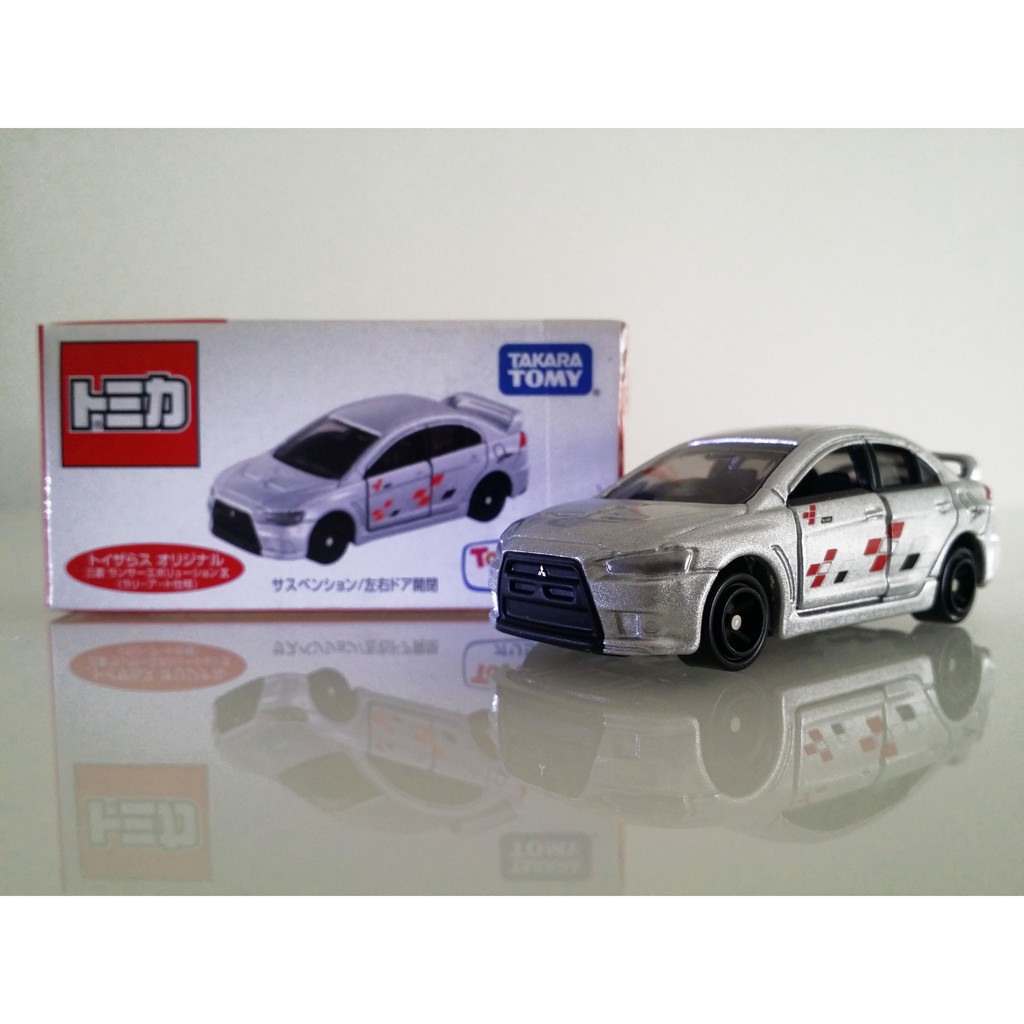 tomica mitsubishi lancer evolution x