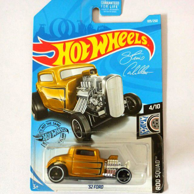 hot wheels 32 ford gold