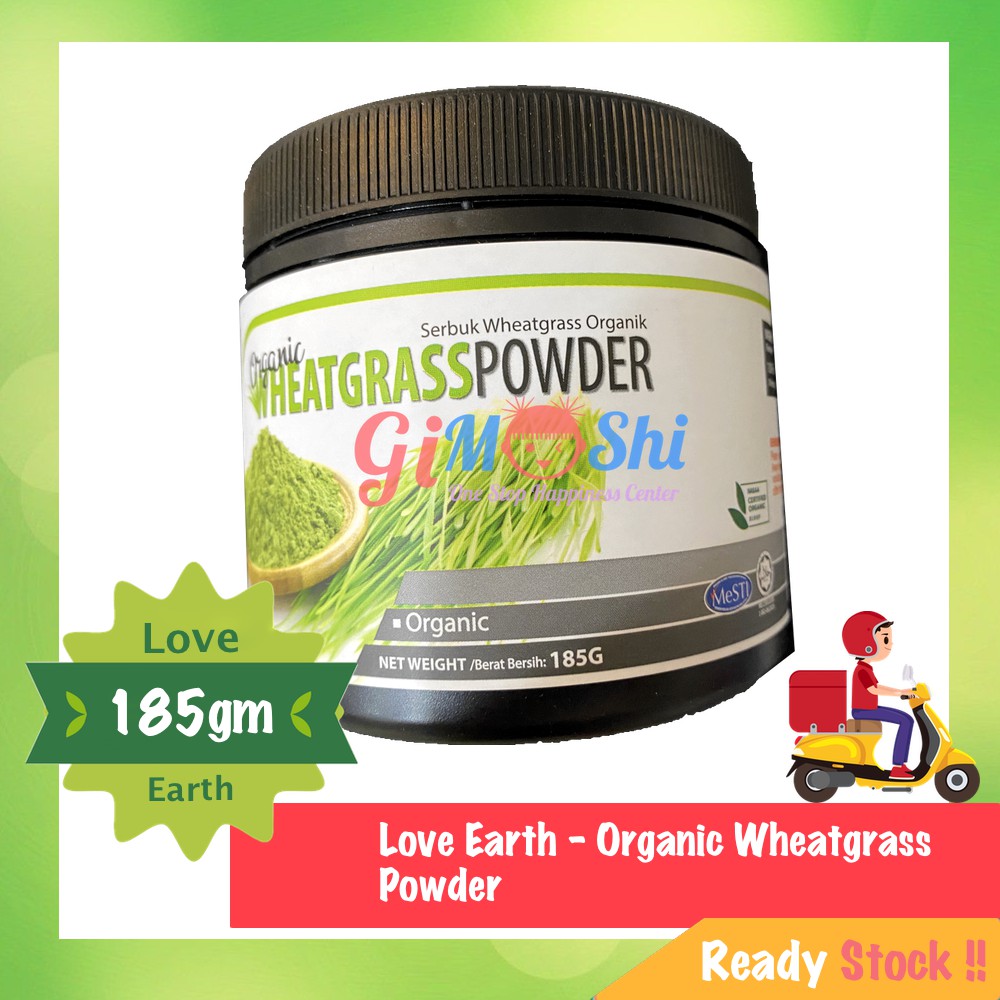 Love Earth Organic Wheatgrass Powder Shopee Malaysia