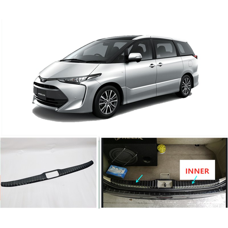 TOYOTA ESTIMA ACR 50 2006-2020 INNER Rear Bumper Guard Trunk Protector ...