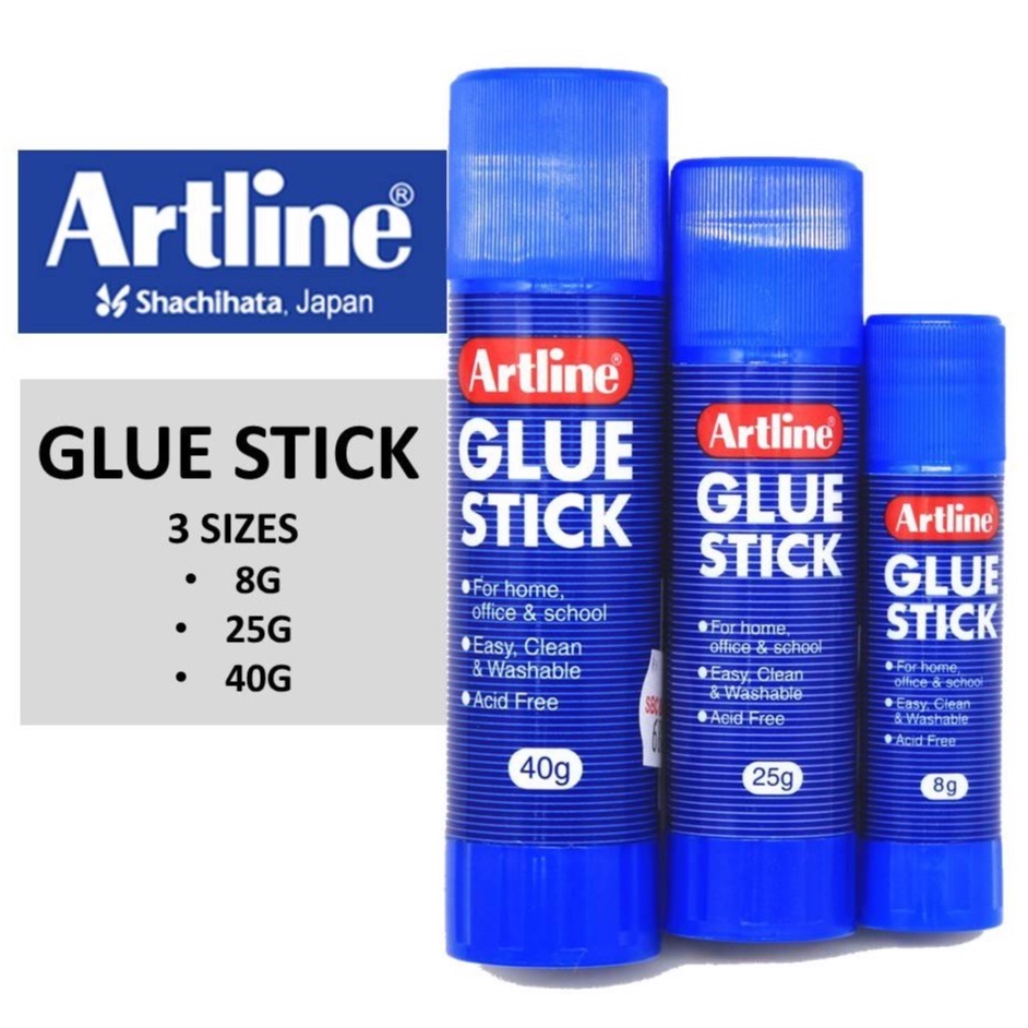 ARTLINE Glue Stick (8g/25g/40g) Shopee Malaysia
