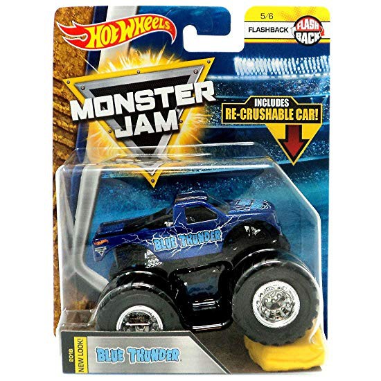 monster jam blue thunder toy