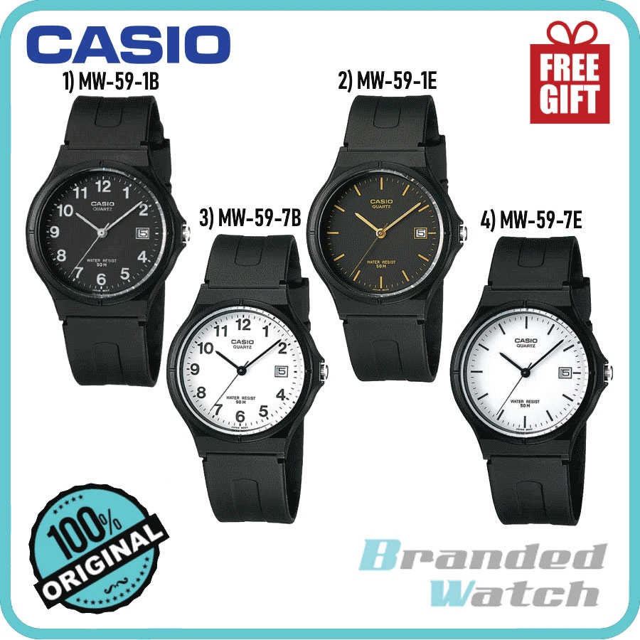 casio quartz analog watch