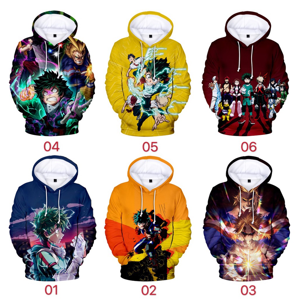 my hero academia hoodie kids