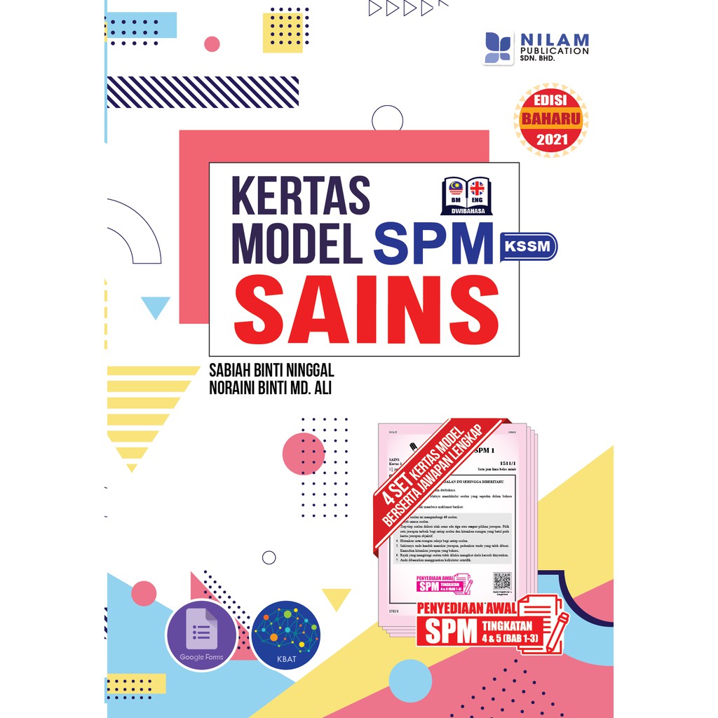 Buy Kertas Model Sains SPM Nilam Publication KSSM/Format Terbaru (2021