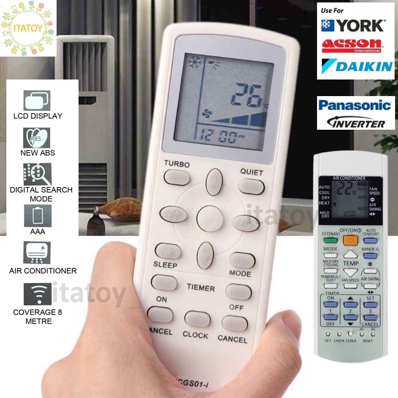 [READY STOCK] Aircond Remote Control Air Cond Alat Kawalan Jauh ...