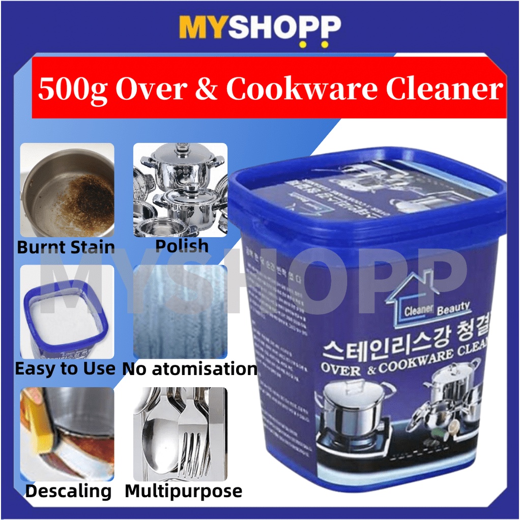 500g magic cookware cleaner magical over & stainless steel