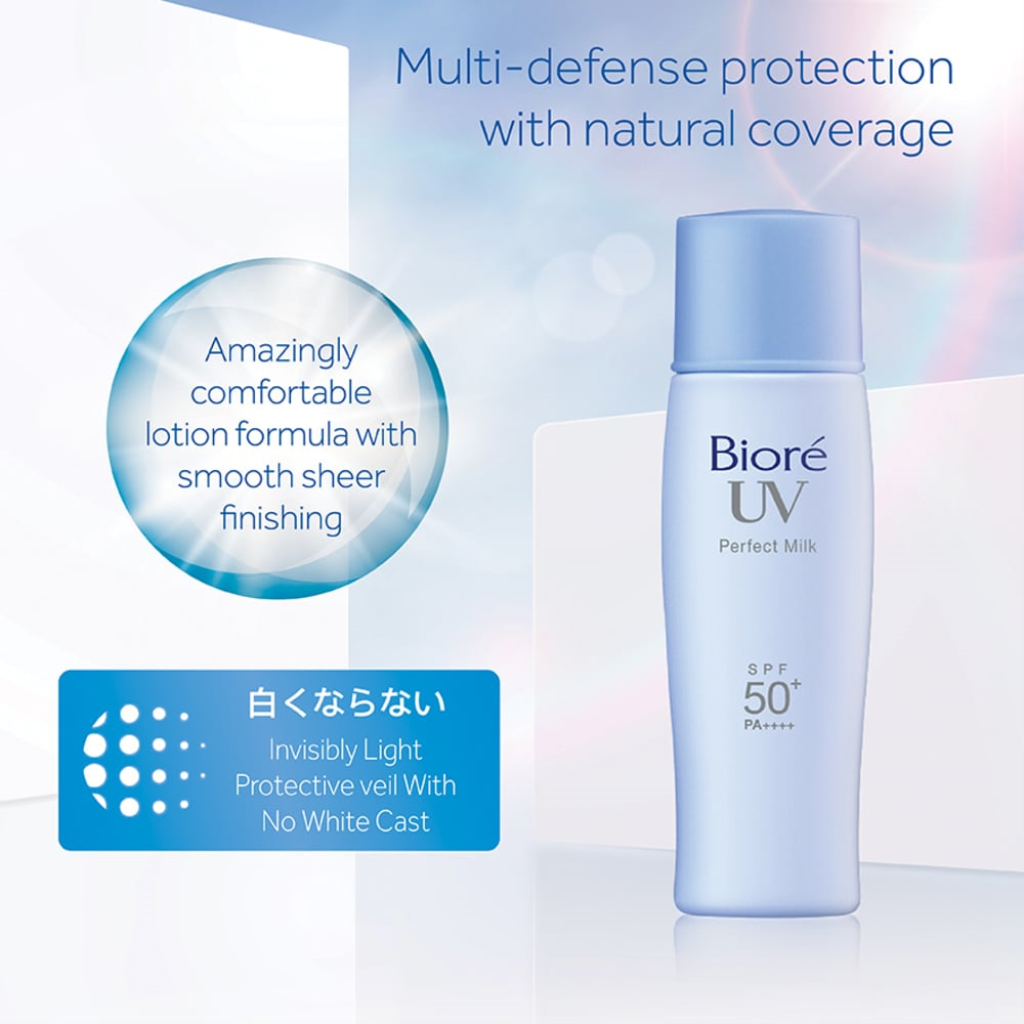 Biore Uv Perfect Milk 40ml Shopee Malaysia