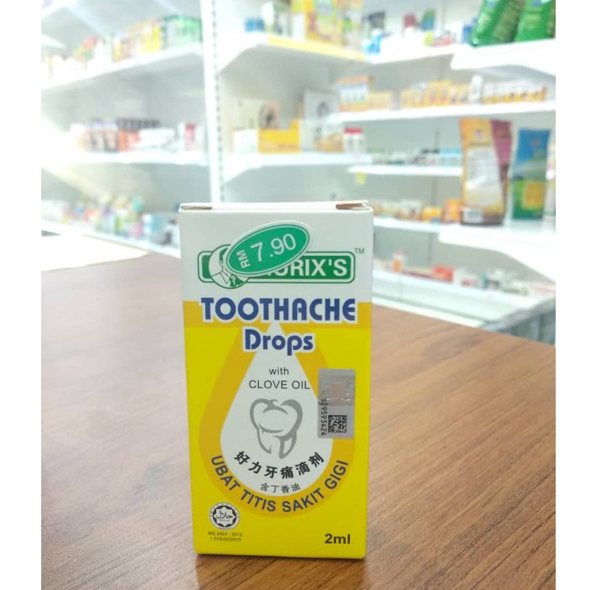 HURIX'S Toothache Drop (Ubat Titis Sakit Gigi)  Shopee Malaysia