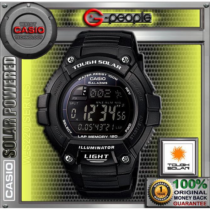 casio ws220 1b