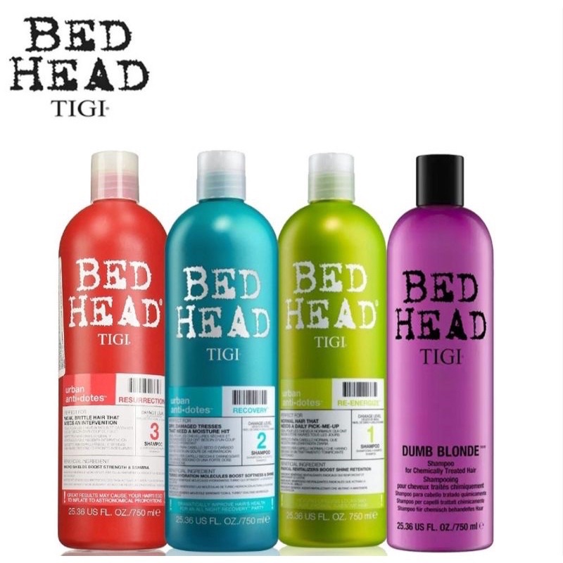 Tigi BED HEAD Shampoo Conditioner Urban Antidotes 1 & 2 & 3 ReEnergize