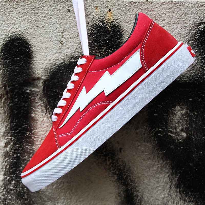 red lightning vans