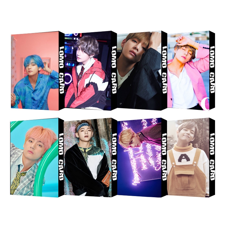 Kpop BTS V individual Lomo Photo Card Album Photocards Poster 30pcs/set | Shopee Malaysia