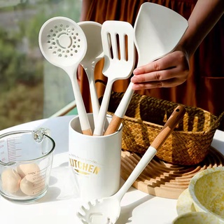 Vershine 1Pcs Durable Practical Heat Resistant Silicone Kitchenware Kitchen Tool Cookware Sets 