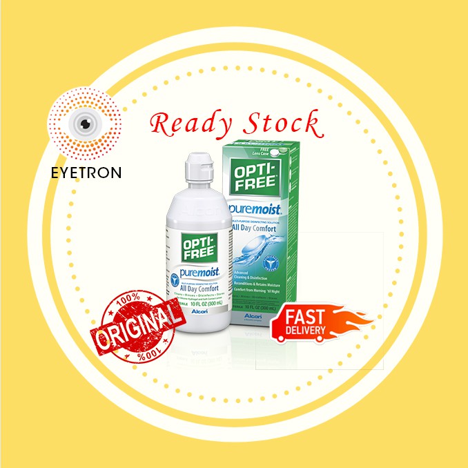 Pure moist multipurpose contact lens solution 300ml Shopee Malaysia