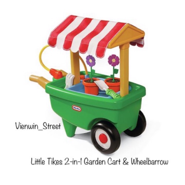 little tikes garden cart and wheelbarrow