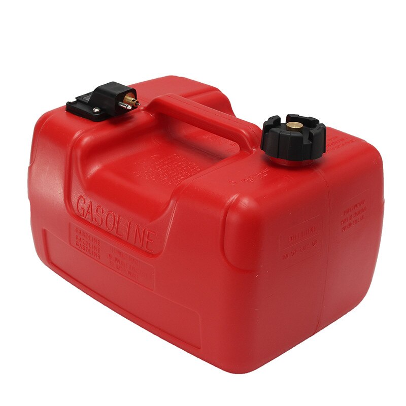 Car fuel tank Boat Yacht Engine Marine Outboard Fuel Tank Oil Box Portable with Connector Plastic Anti-Static Corrosion-Resistant Durable Color : Red 