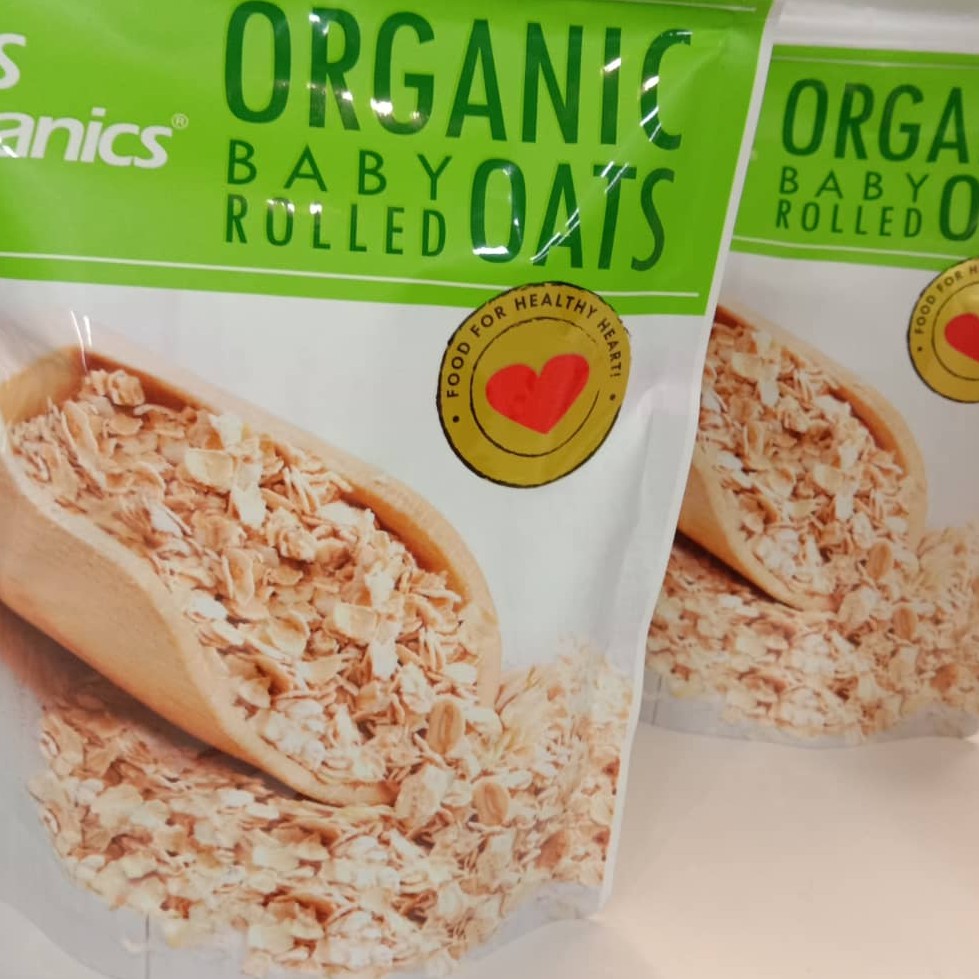 BMS ORGANIC BABY ROLLED OATS BUY 1 FREE 1 small Shopee Malaysia