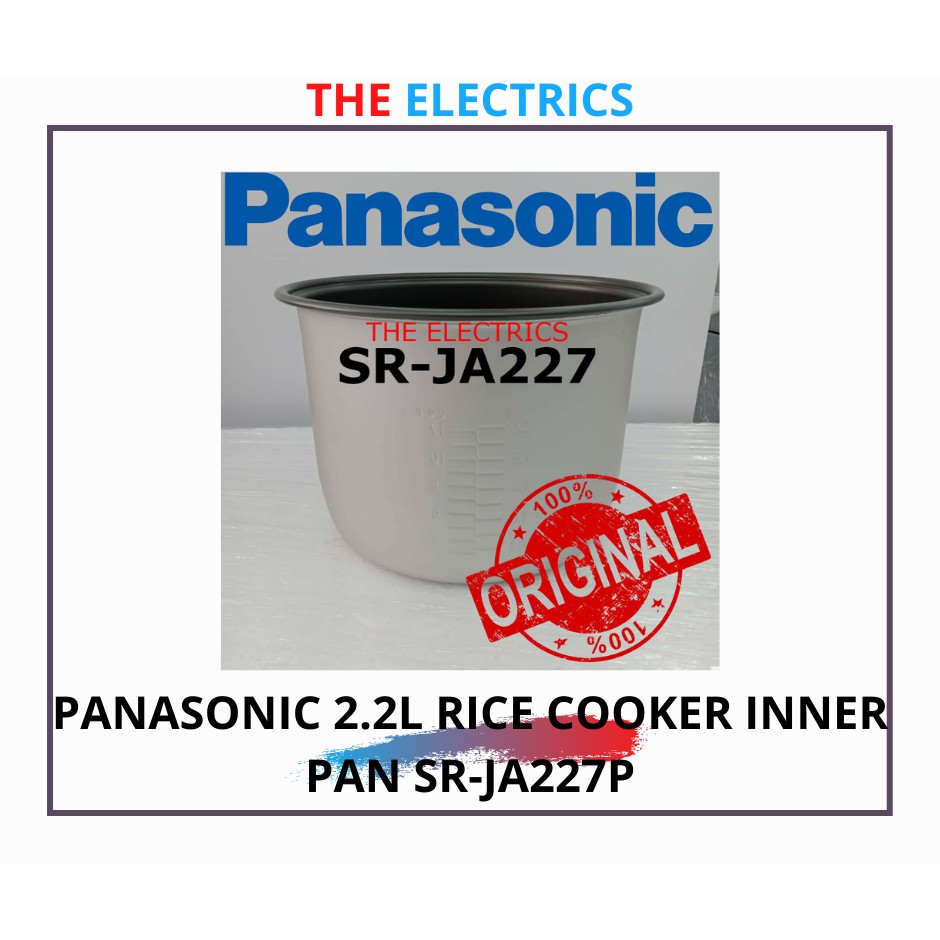 PANASONIC ORIGINAL 2.2L RICE COOKER INNER PAN SRJA227 / SRJA227P