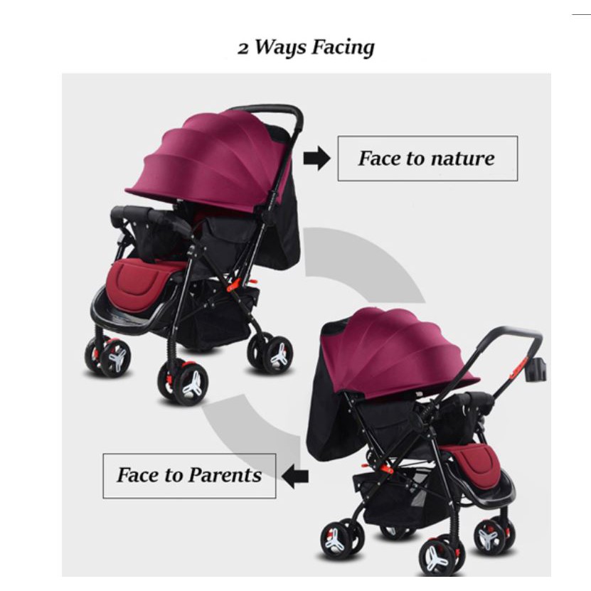 Reversible Stroller OBaby Paris OB001 