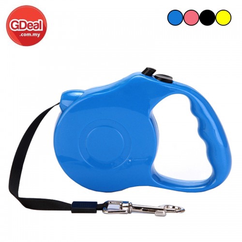 5m Universal Retractable Dog Leash For Middle And Small Sized Pets