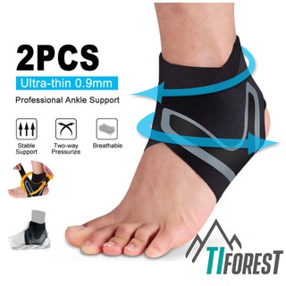 2 PCS Sports fitness ankle brace adjustable elasticity foot support ankle guard for sports running
