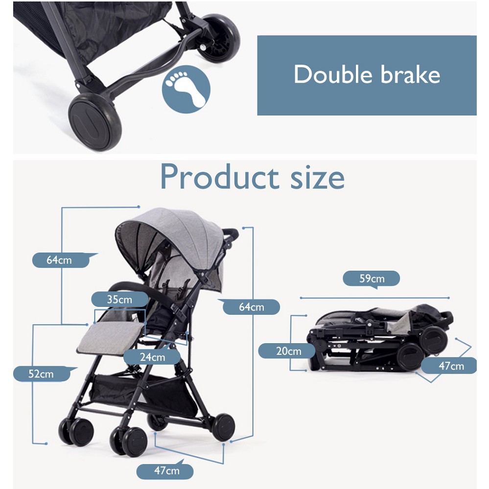 Louis Le Petit Light Weight Stroller 