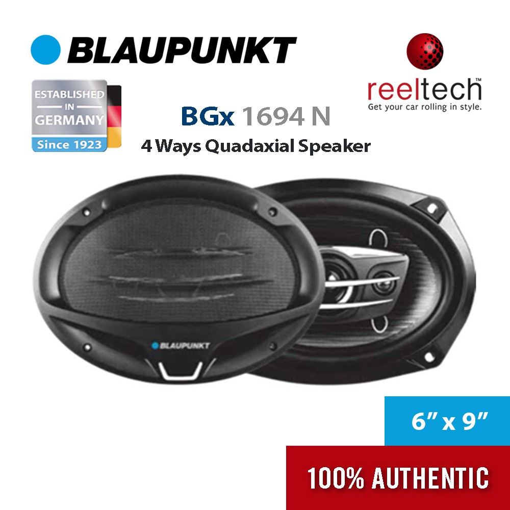 Blaupunkt BGx 1694 N 6" x 9" 4 Way Quadaxial Speaker BGx1694N