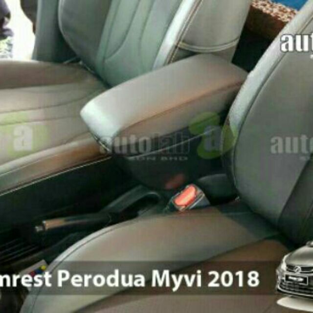 Perodua Myvi 2018 2019 OEM Arm Rest Armrest w USB slots 