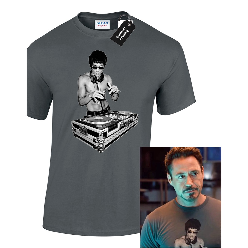 t shirt bruce lee dj