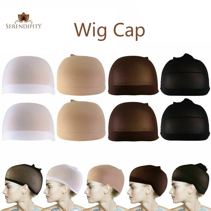 beige stocking cap