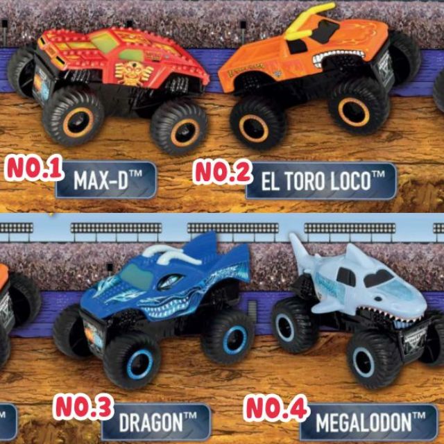 monster jam happy meal