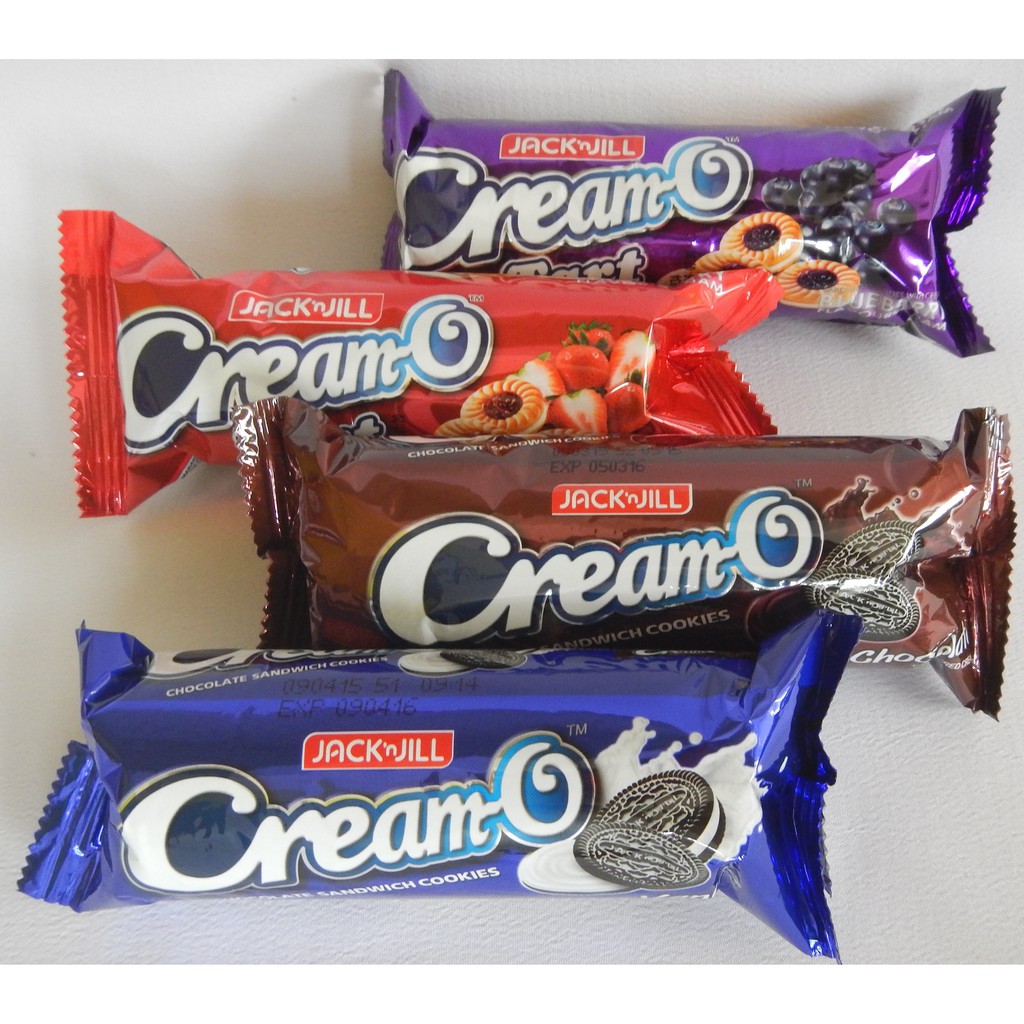 Cream O S Tarts 1bag 6 X60g 4 Flavours Biskut Cream O Berinti Coklat Vanilla Dan Buah Sedap Shopee Malaysia