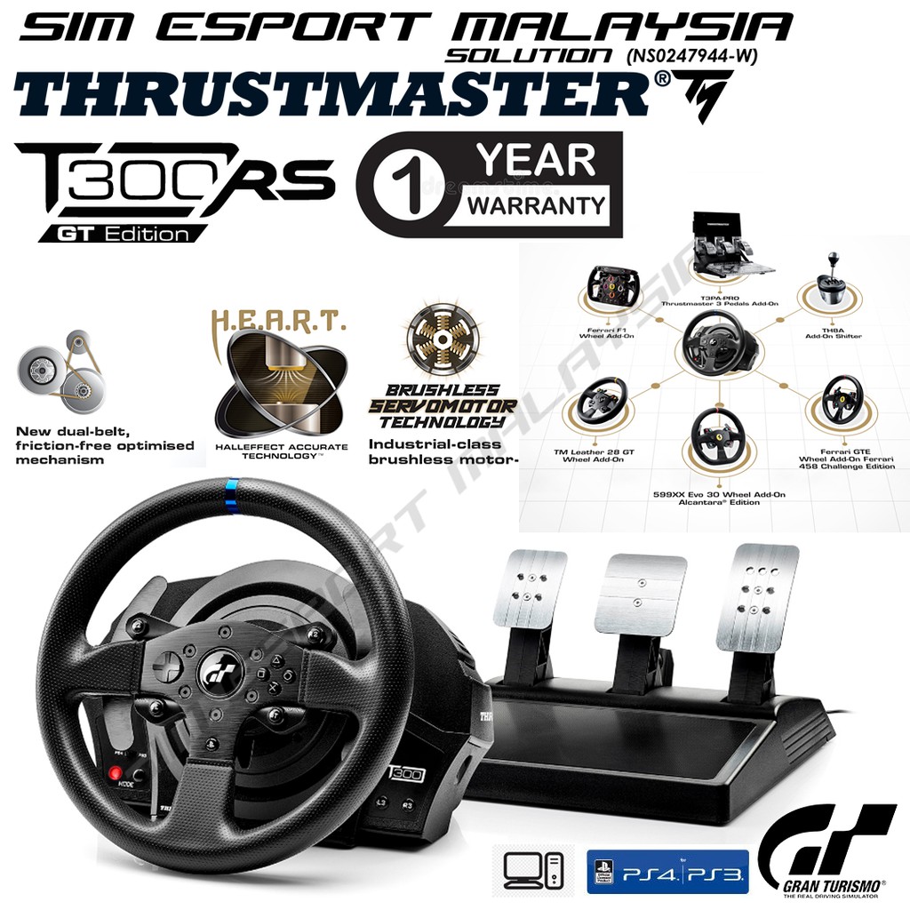 Thrustmaster T300RS GT Edition | Shopee Malaysia