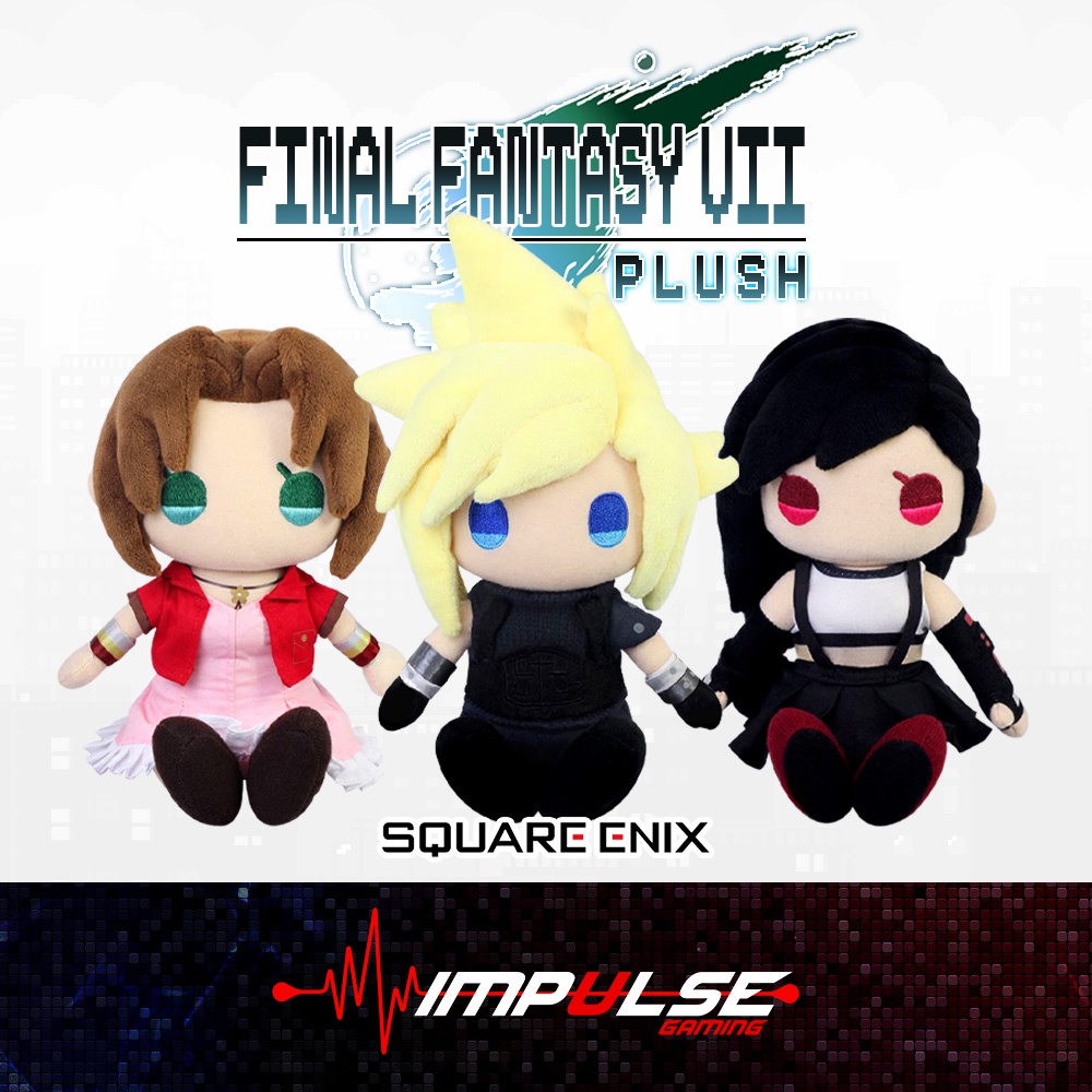Square Enix Official License Product Final Fantasy Vii Remake Plush Cloud Tifa Aerith Shopee Malaysia